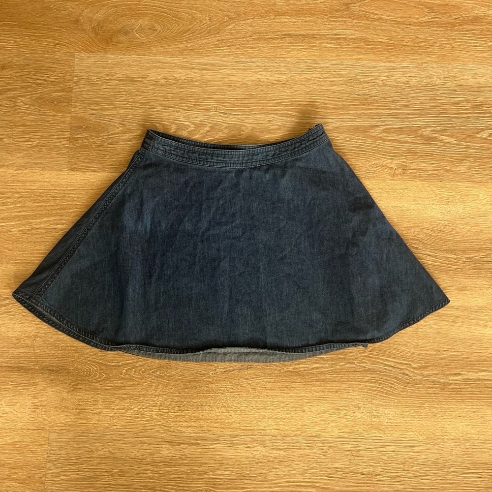 Forever 21 Denim Skater Skirt